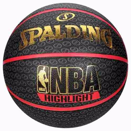 Bola Basquete Spalding Nba Highlight - Prof. Do Esporte